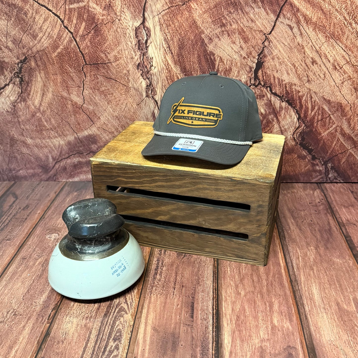 Dark Gray Richardson 258 Rope Hat