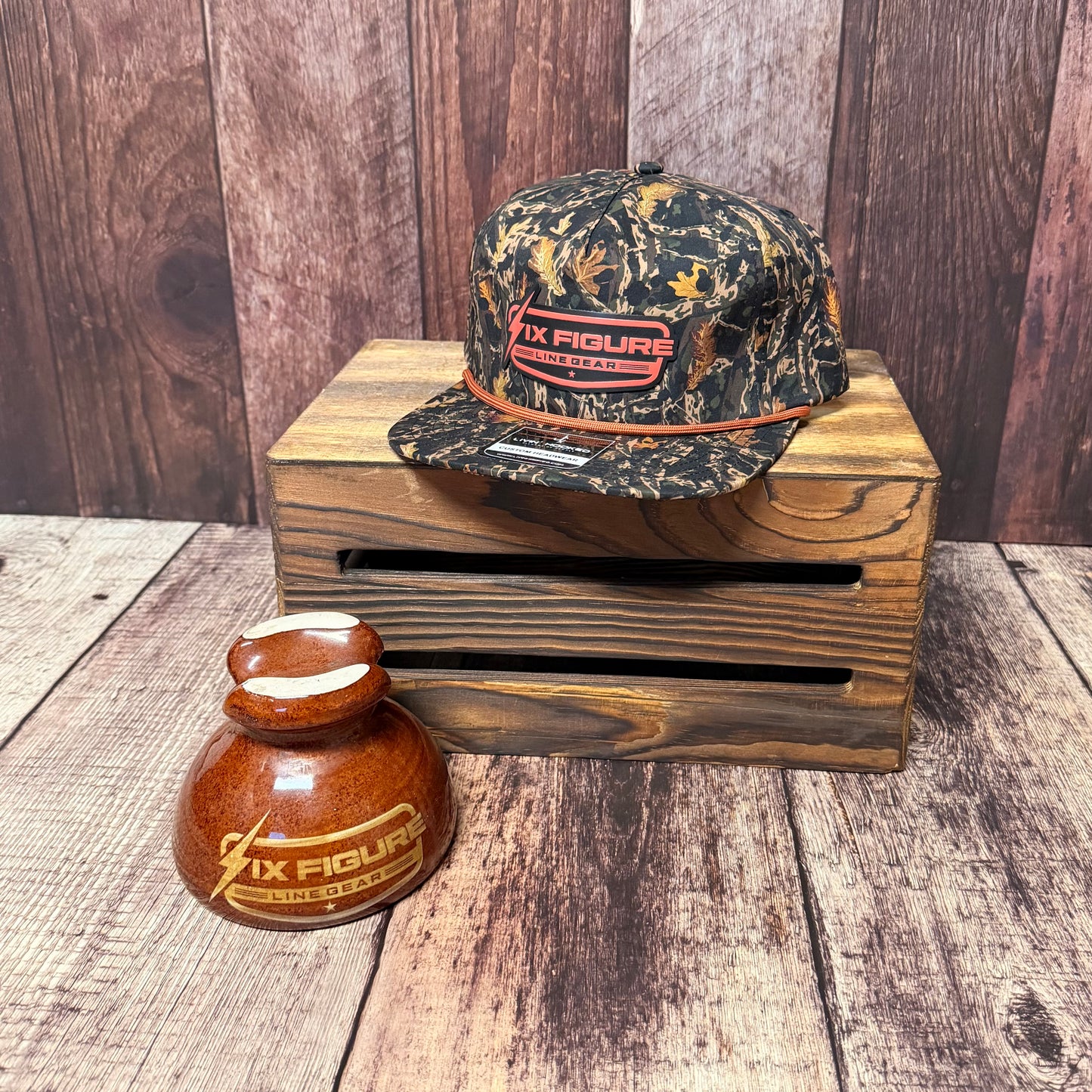 Hardwood Fall Livin' Hooked Rope Hat