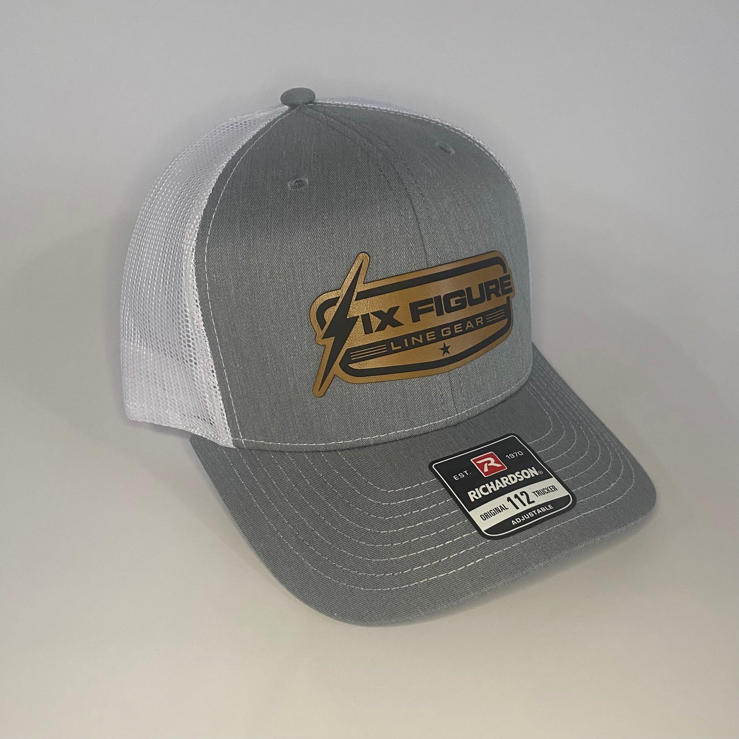 Heather Gray & White Richardson 112 Hat