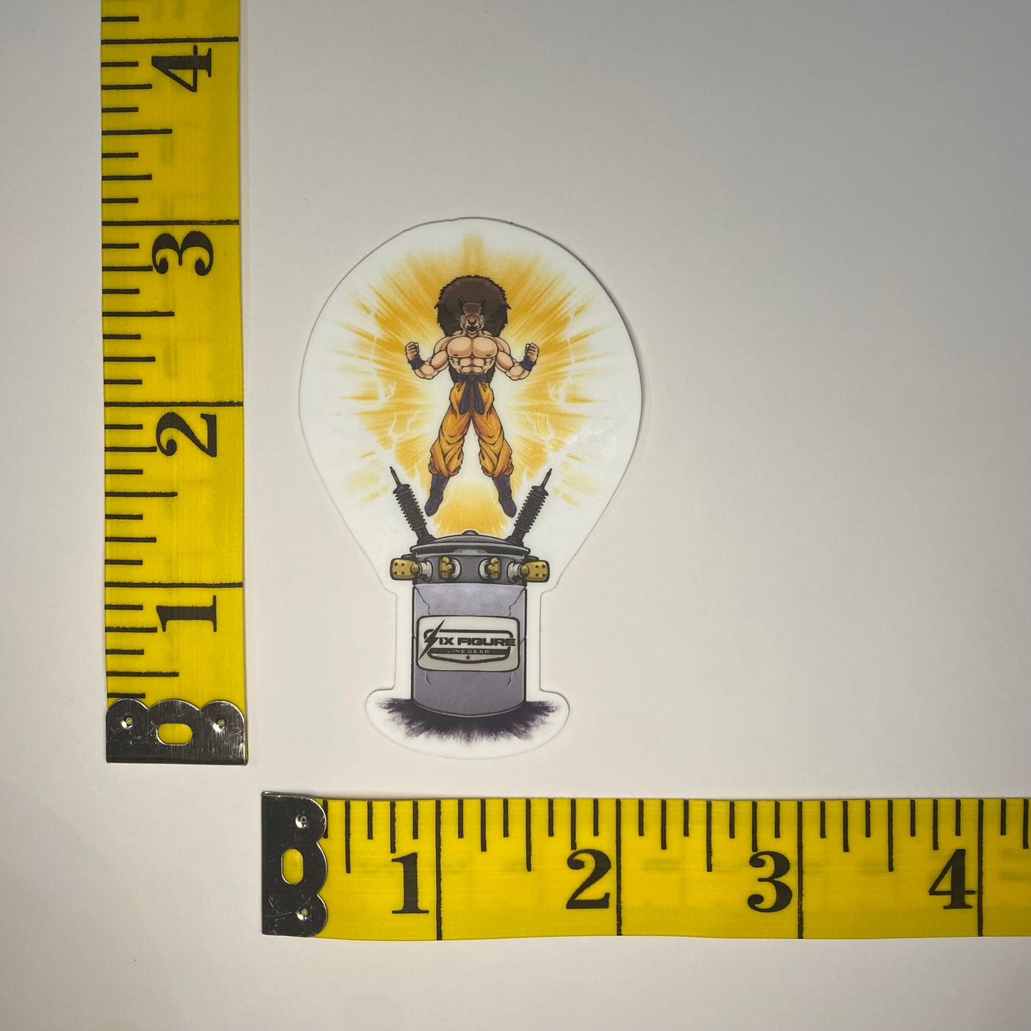 Super Saiyan Squirrel Sticker