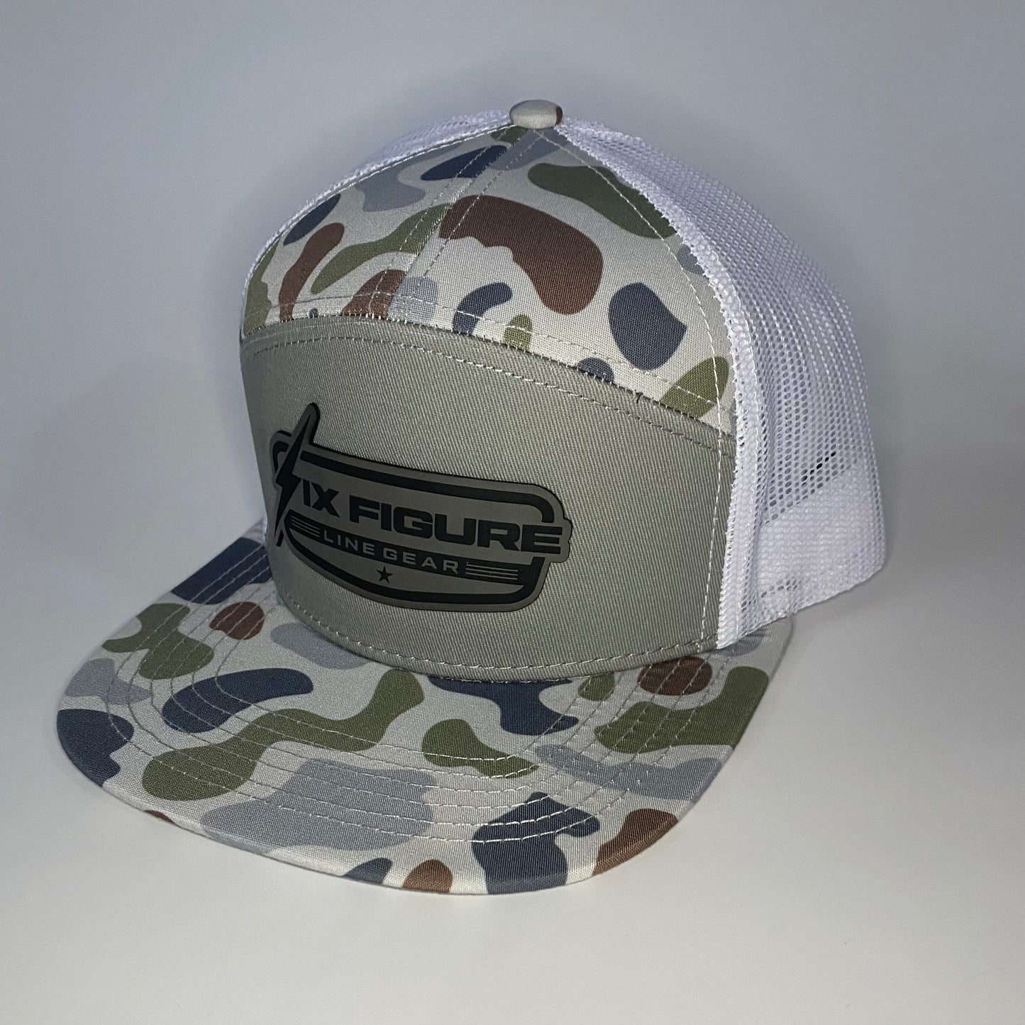 Brackish Lost Sa7age Panel Hat