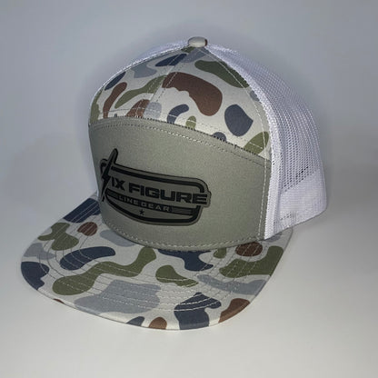 Brackish Lost Sa7age Panel Hat