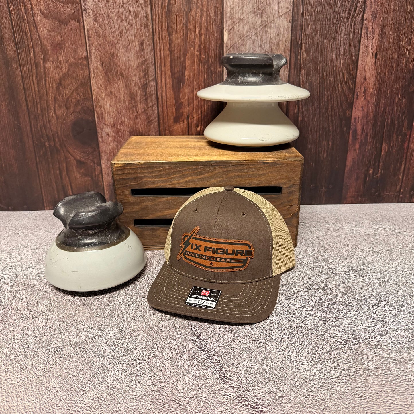 Brown & Khaki Richardson 112P Hat
