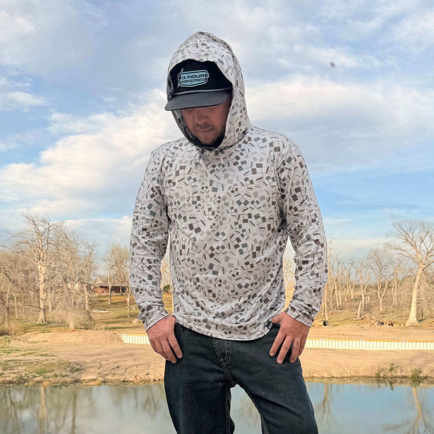 Climbers Hooded Performance Long Sleeve Shirt