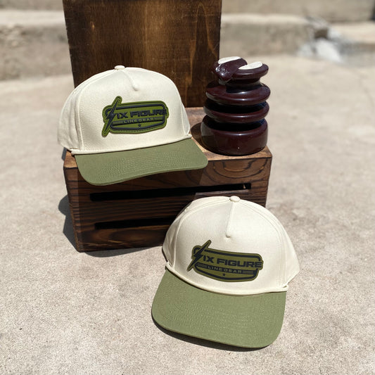 Cream & Moss Toad MFG Rope Hat