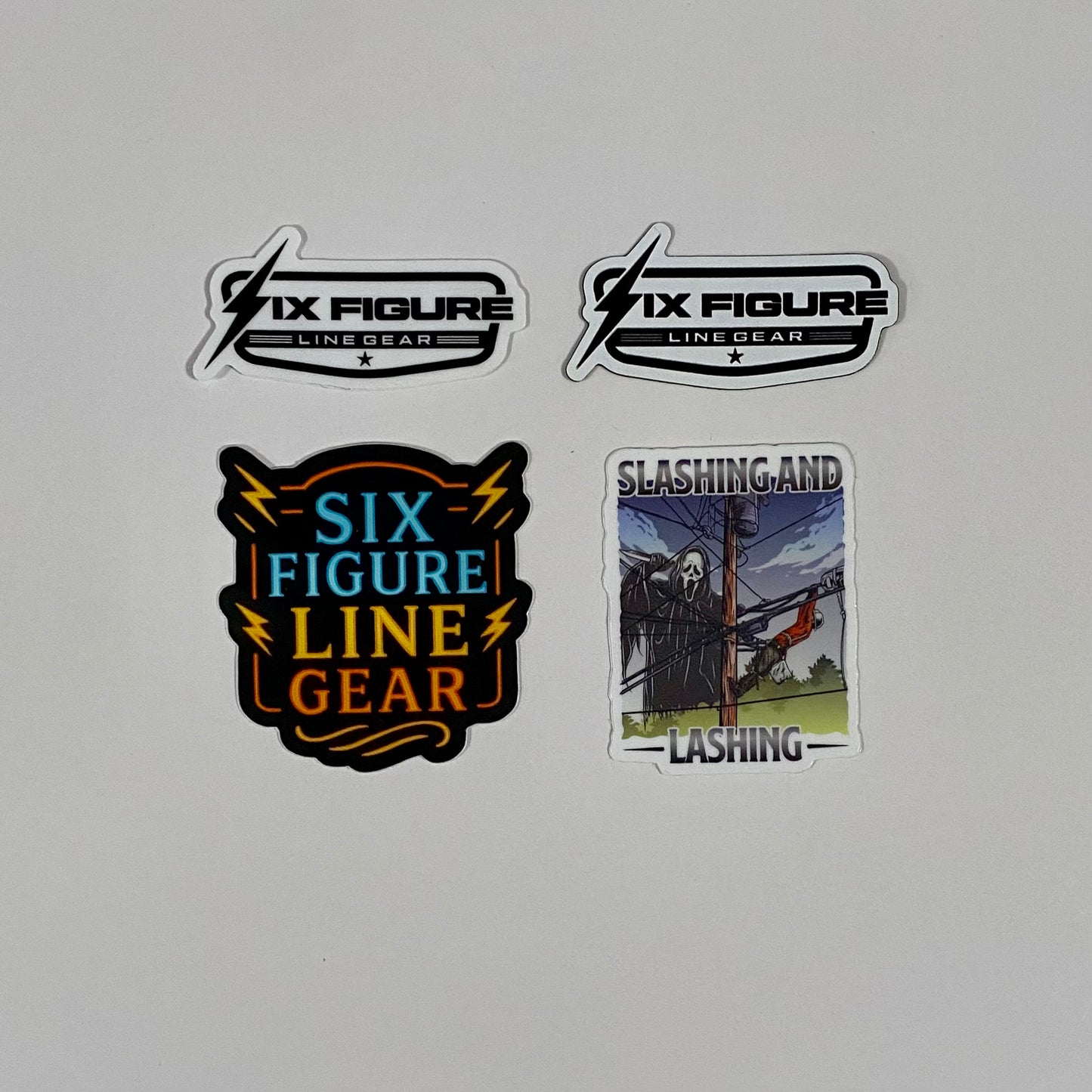 Fiber Lineman Small Stickers Sticker Pack