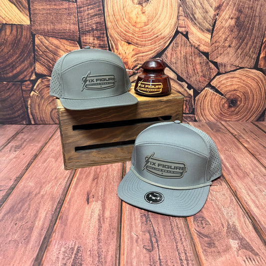 Gray Zapped Adult & Youth Panel Hat Package