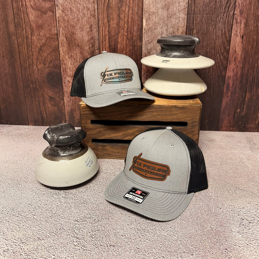 Heather Gray & Black Richardson 112 Hat
