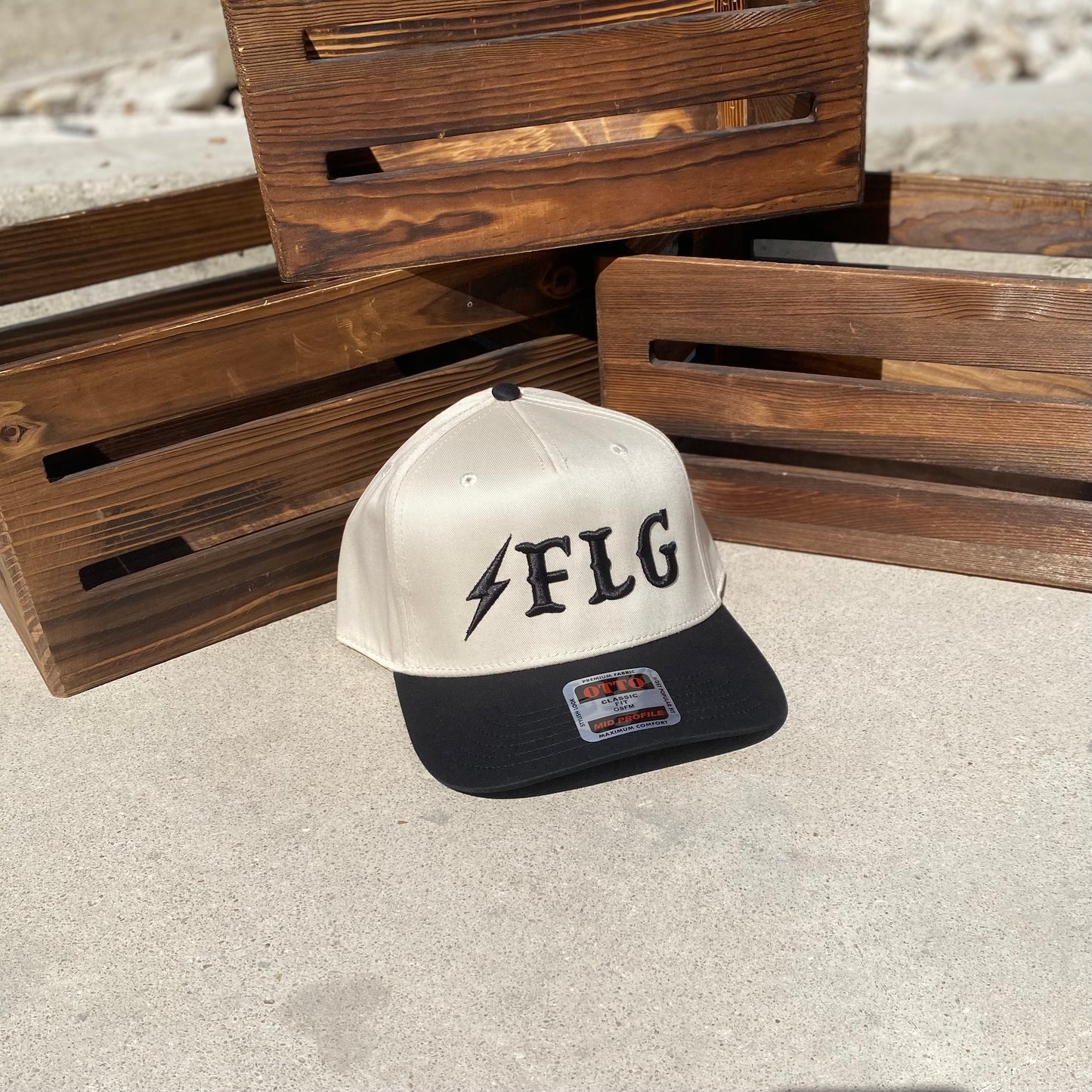 Black & Natural Otto Unisex Hat