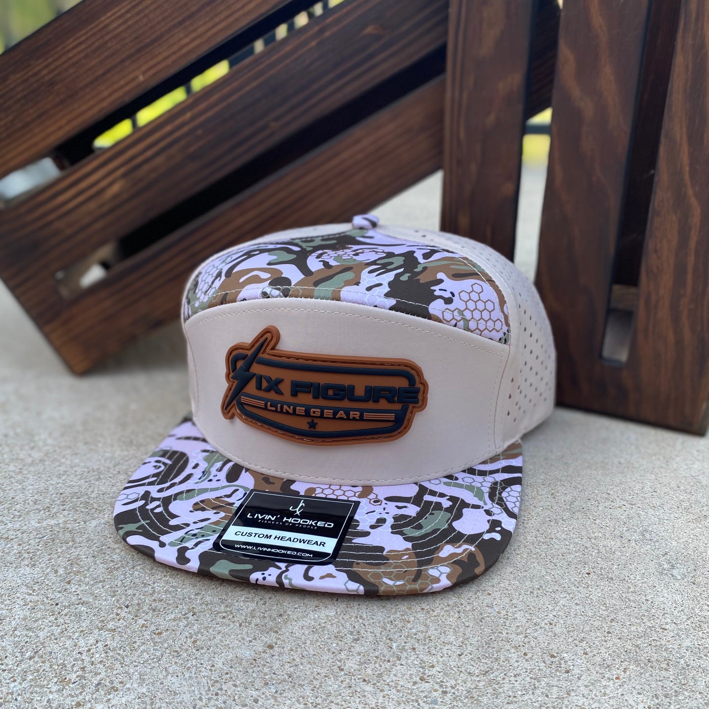 Drip Fusion Livin' Hooked Panel Hat