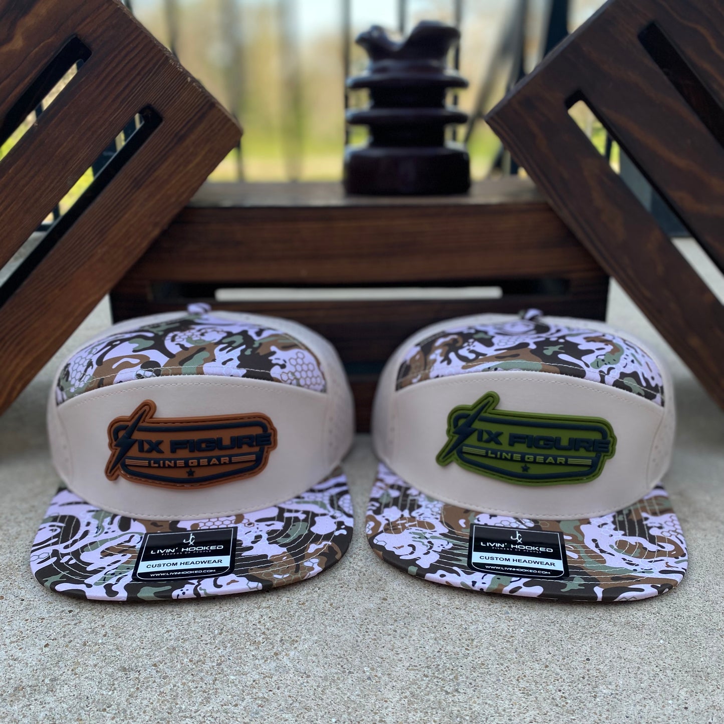 Drip Fusion Livin' Hooked Panel Hat