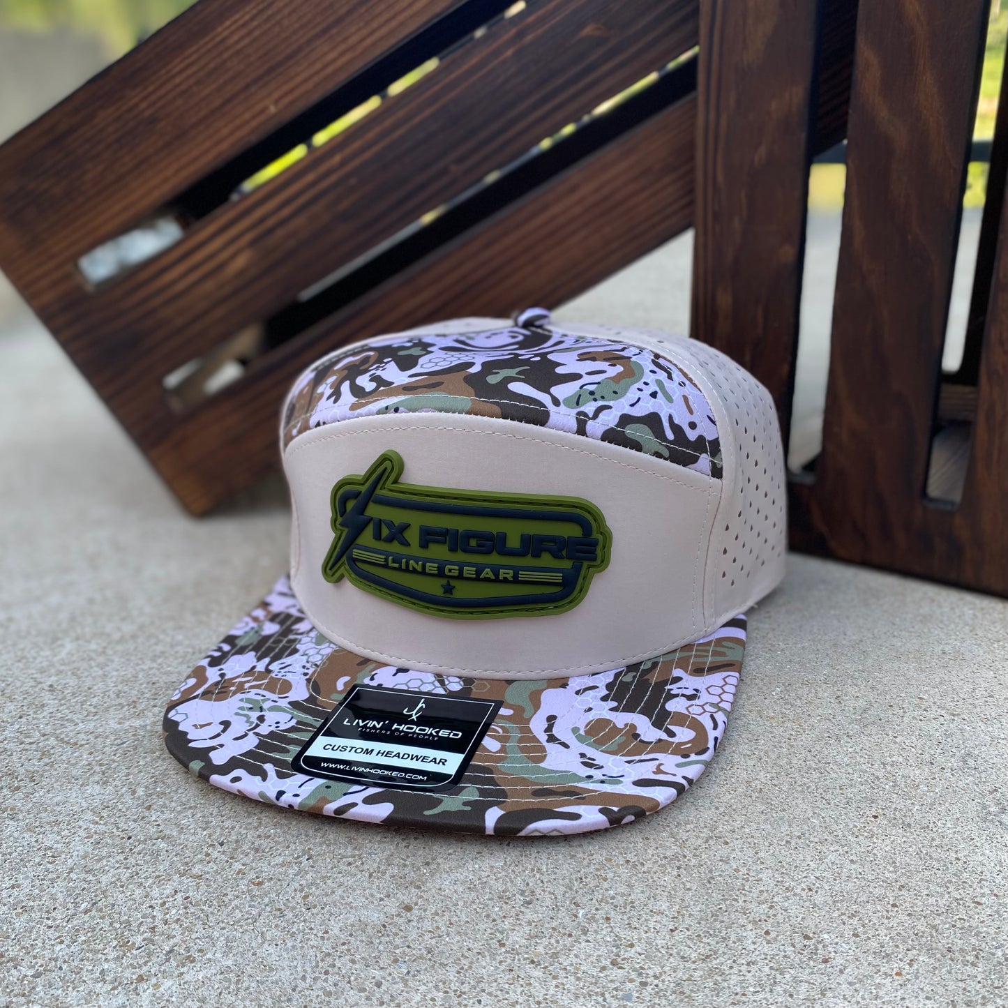 Drip Fusion Livin' Hooked Panel Hat