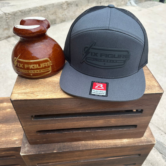 Charcoal Richardson 168 Panel Hat