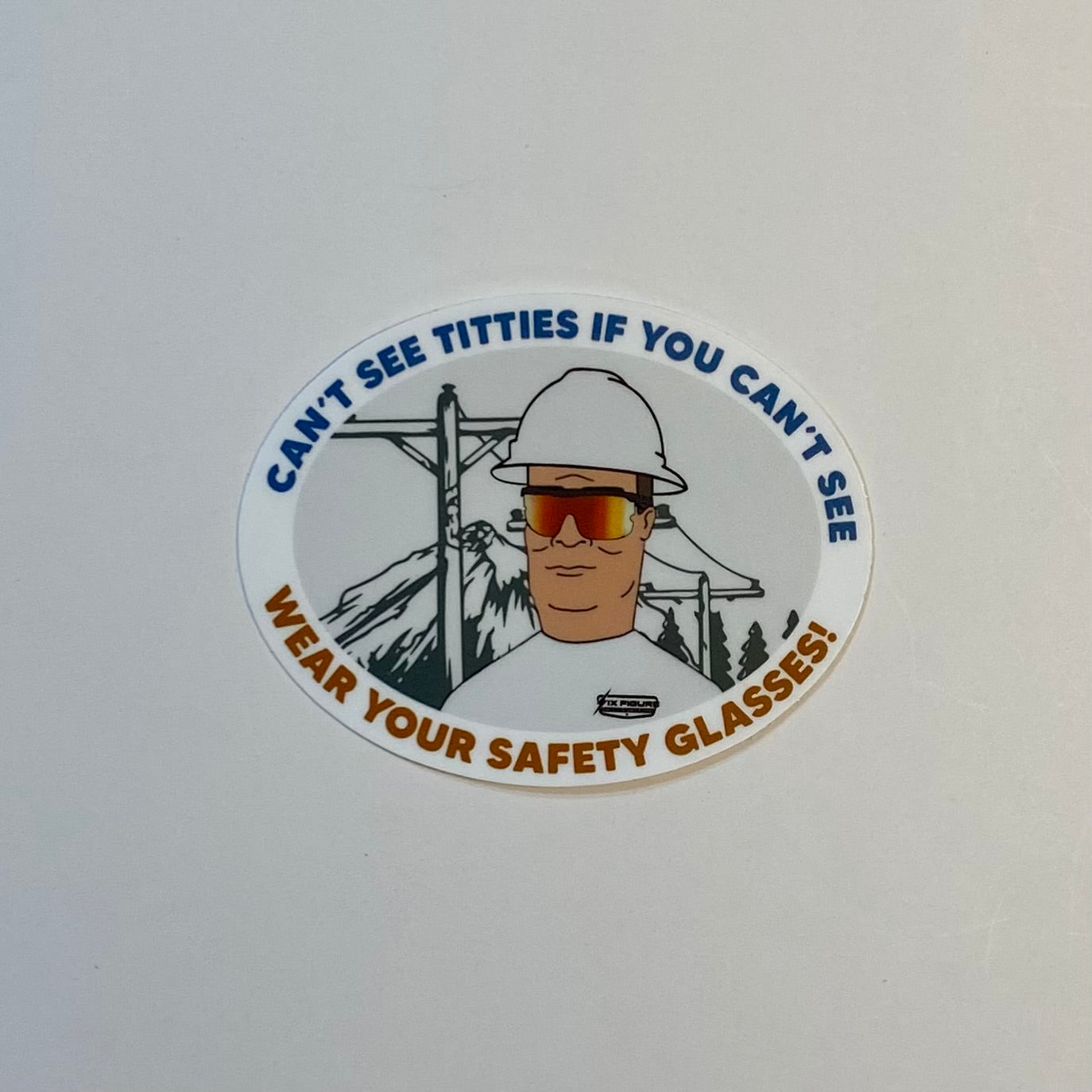 Safety First Sticker