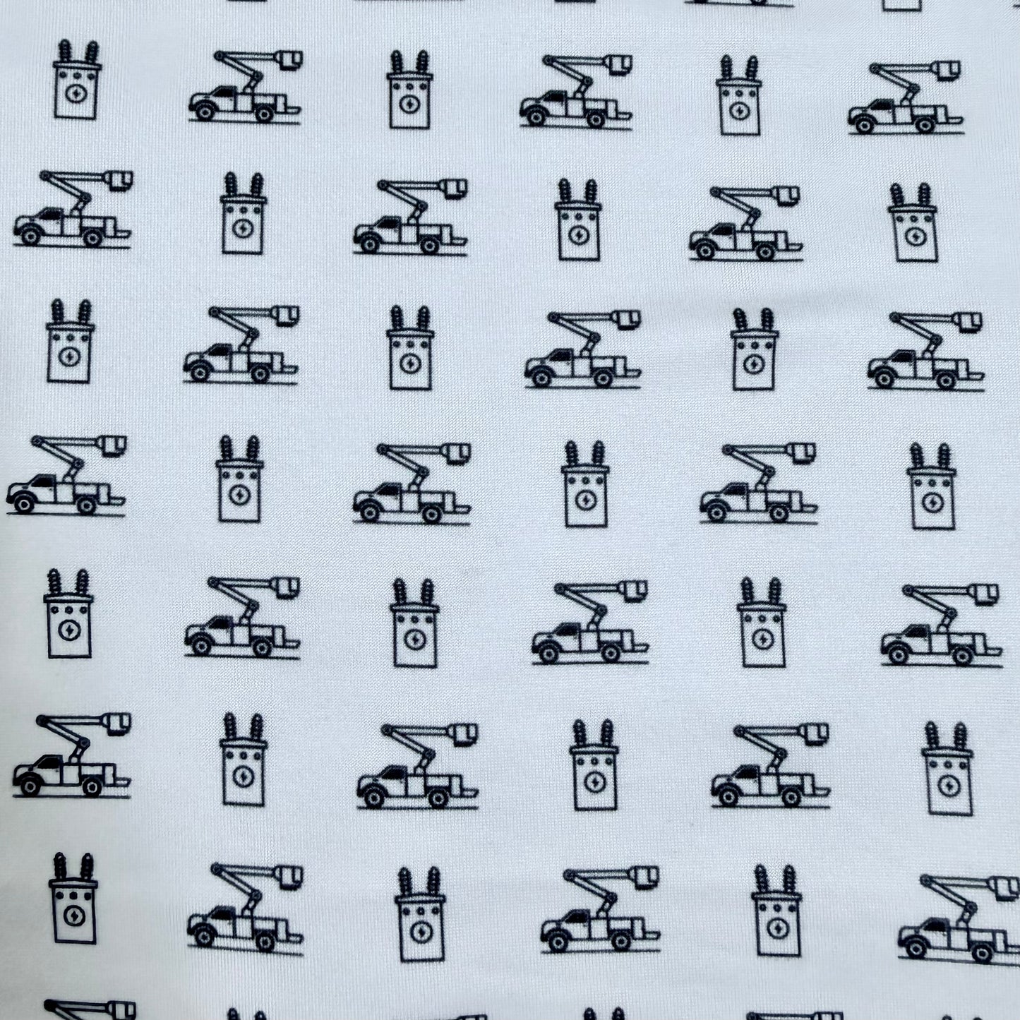 Trucks & Transformers Hooded Performance Long Sleeve Shirt