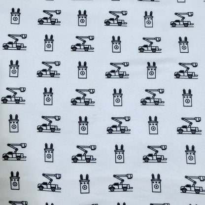 Trucks & Transformers Hooded Performance Long Sleeve Shirt