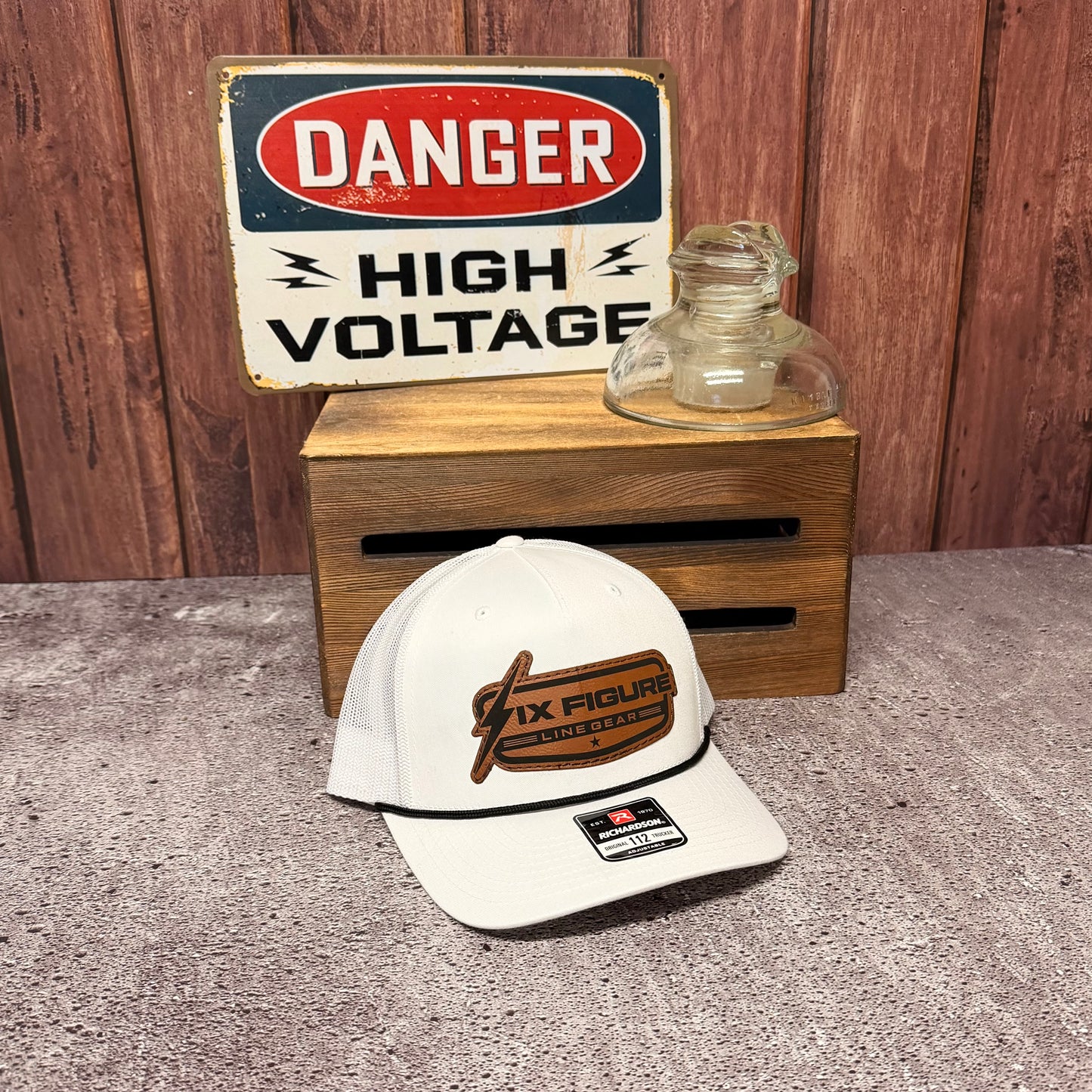 White Richardson 112FPR Rope Hat