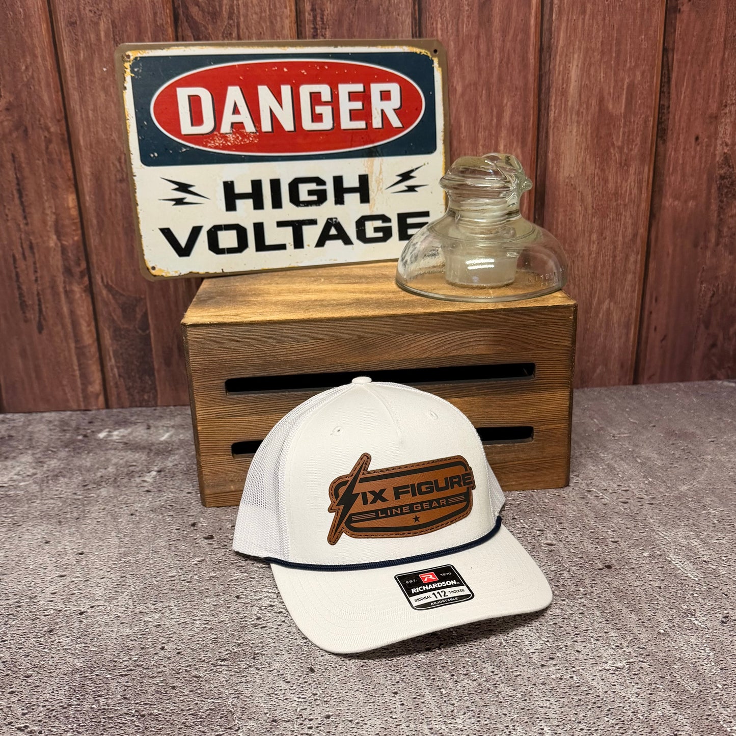 White Richardson 112FPR Rope Hat