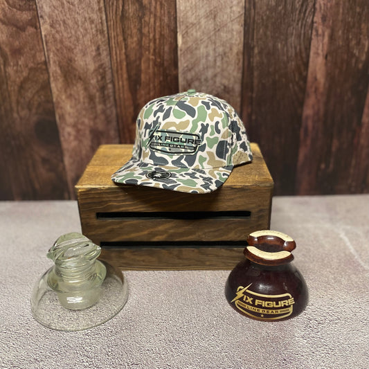 Jungle Old School Camo Zapped Hat